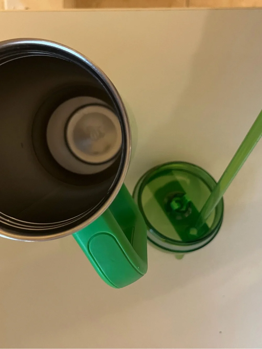 Starbucks x stanley Green Insulated Handle Travel Tumbler with Straw - Picture 4 of 6